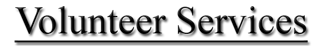 Volunteer Services